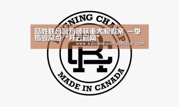 品胜联合警方破获重大制假案 一举捣毁窝点“开云官网”(图2)